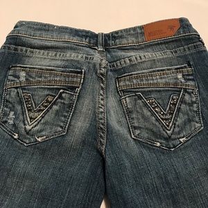 Vigoss Collection Denim Capris Size 1/2 26